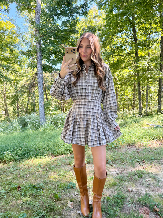 THE GOLDEN PLAID MINI