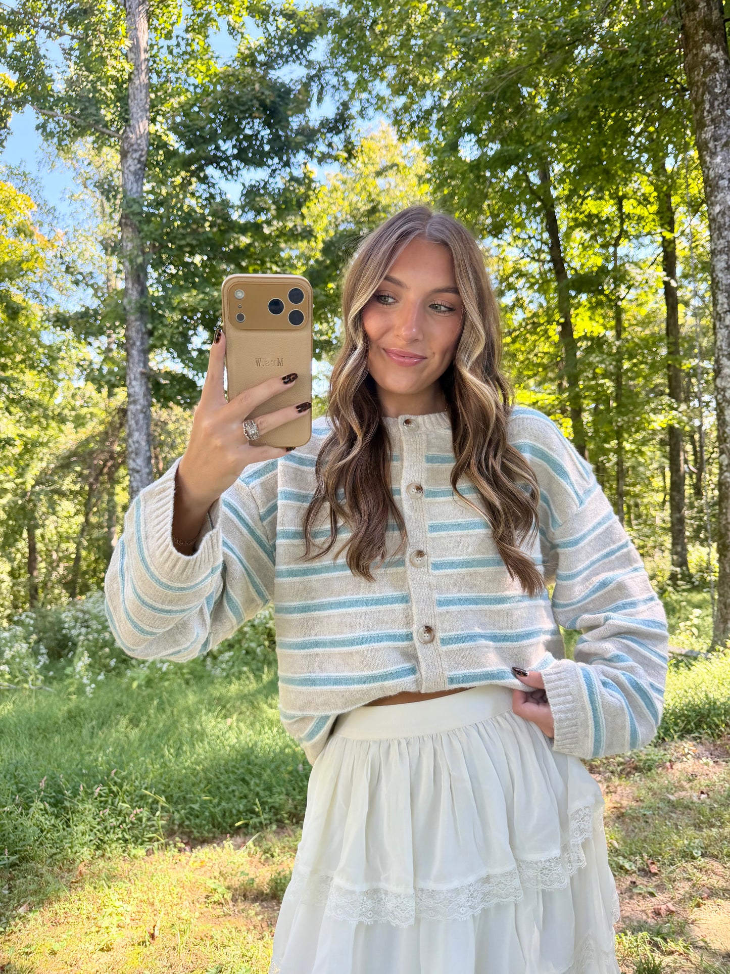 AUTUMN SKY CARDIGAN