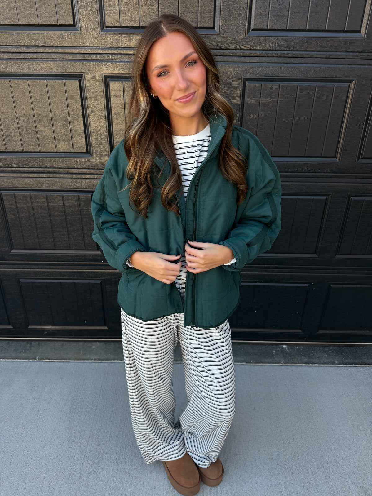 THE FIRST FROST PUFFER- EMERALD