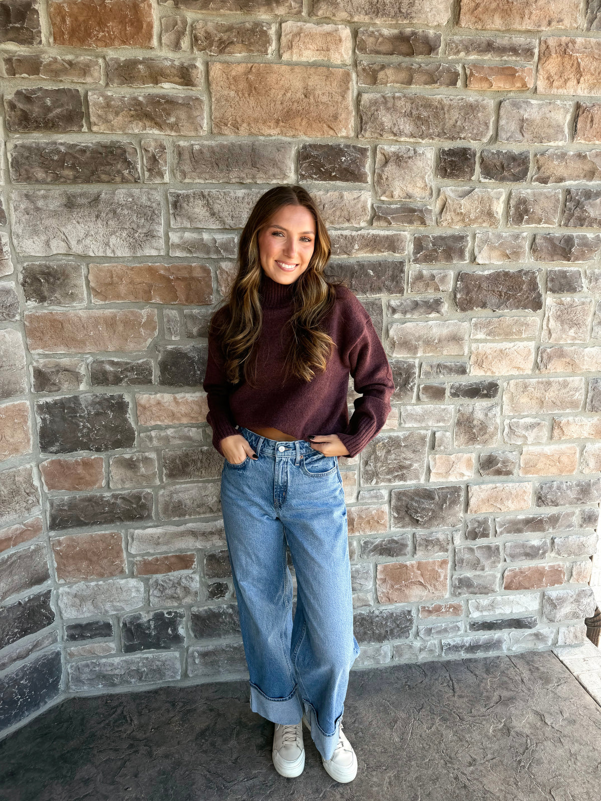 BURGUNDY THEORY SWEATER