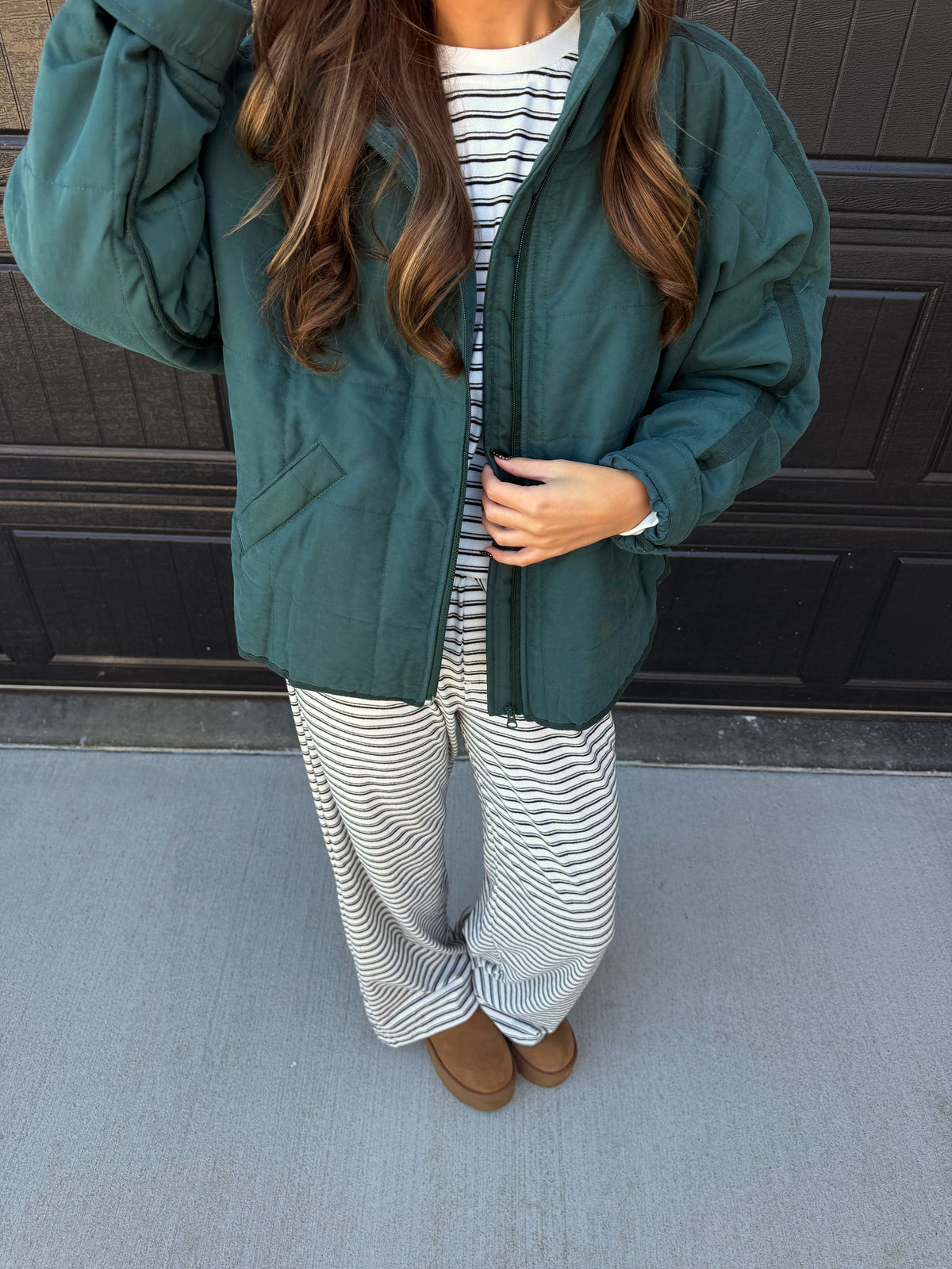 THE FIRST FROST PUFFER- EMERALD