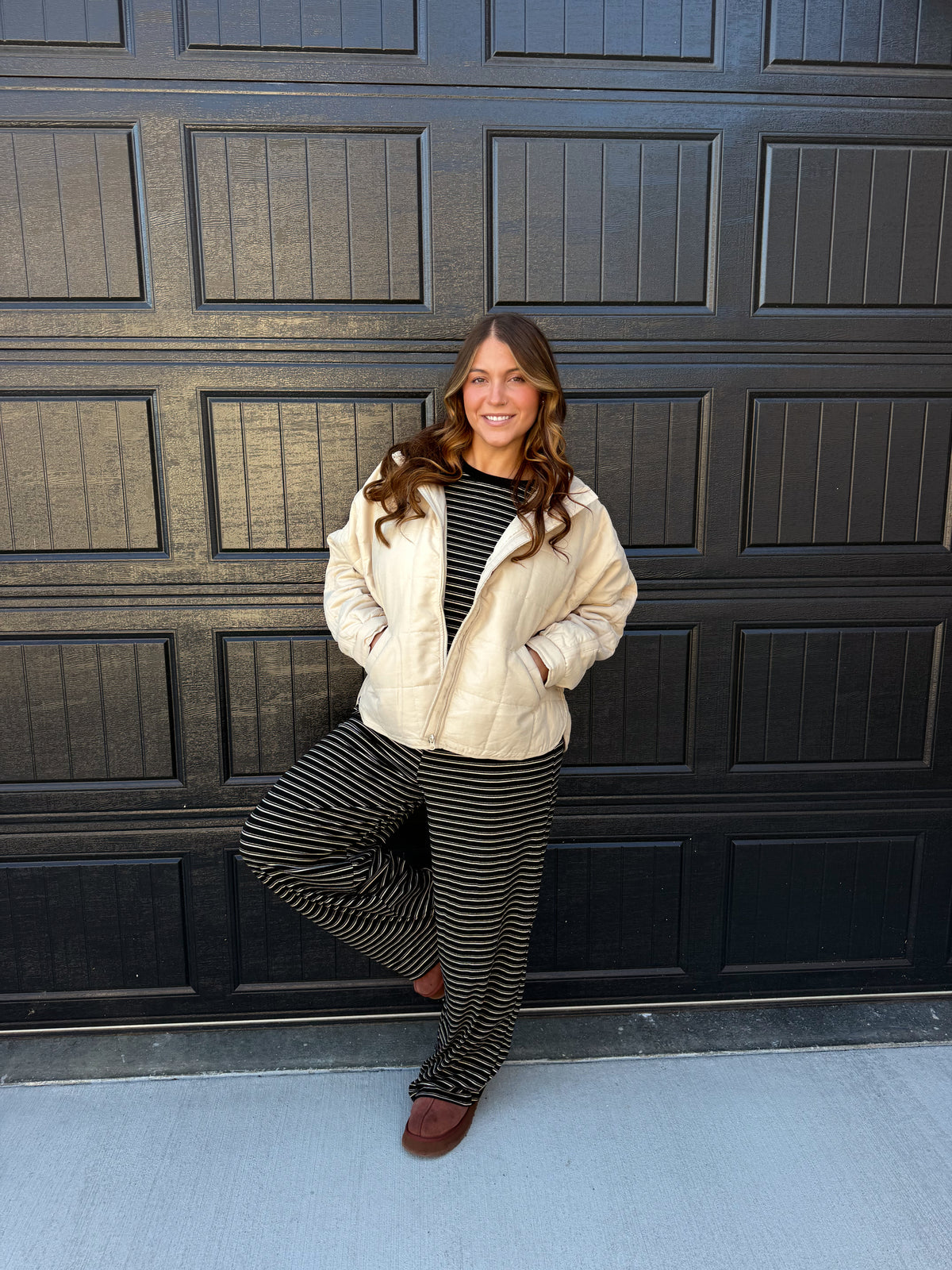 THE FIRST FROST PUFFER - BEIGE