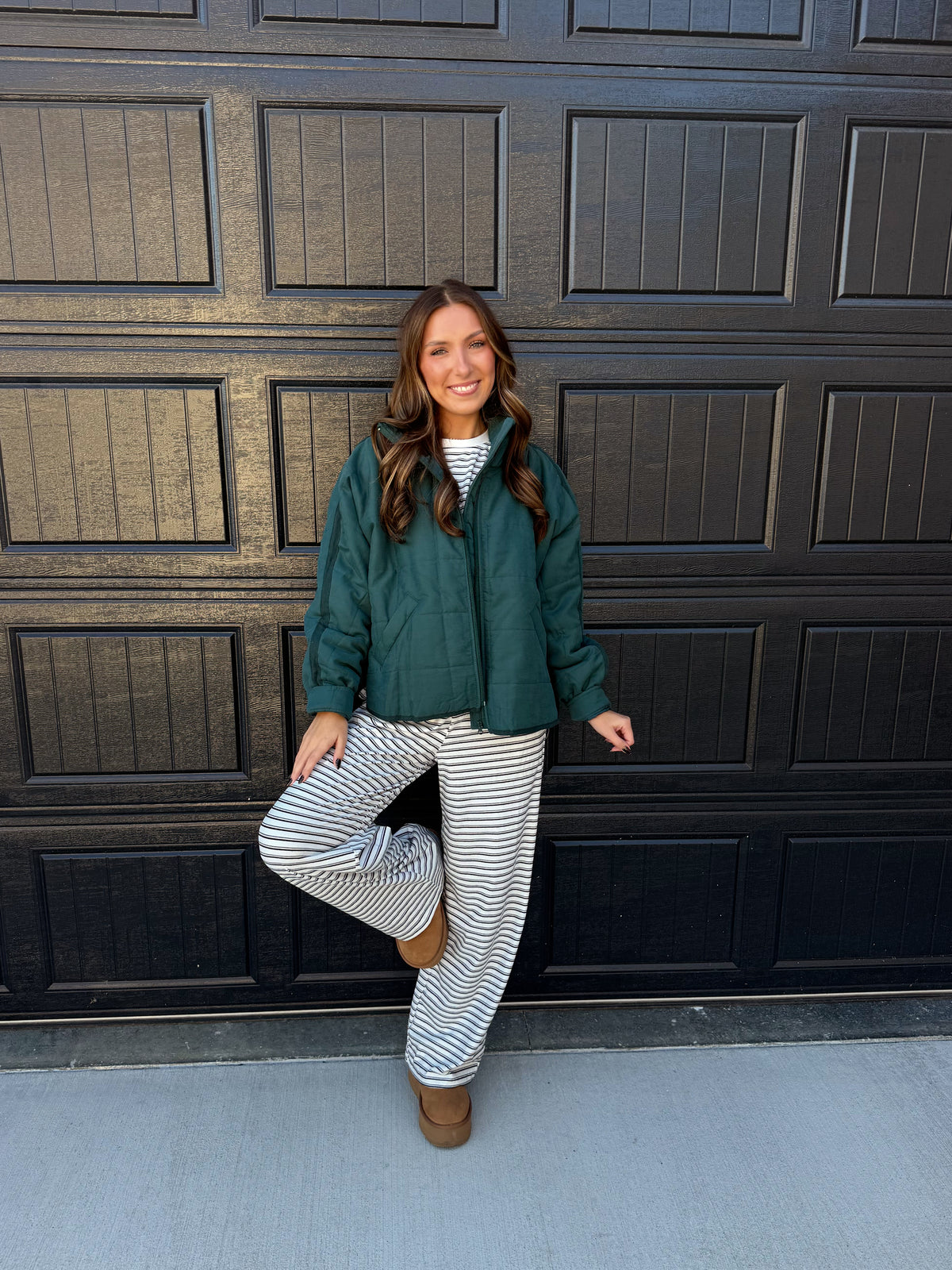 THE FIRST FROST PUFFER- EMERALD